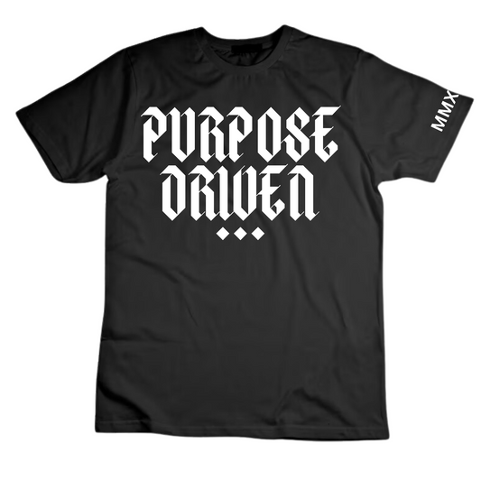 Purpose Driven - black/white
