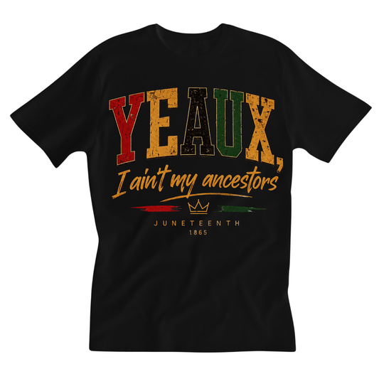 YEAUX Juneteenth - black